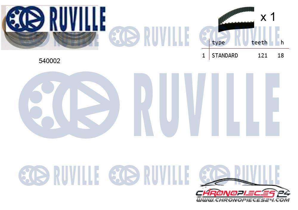 Achat de RUVILLE 550008 Kit de distribution pas chères