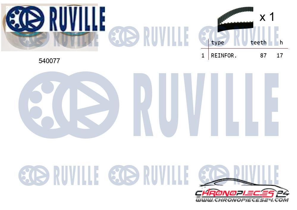 Achat de RUVILLE 550010 Kit de distribution pas chères