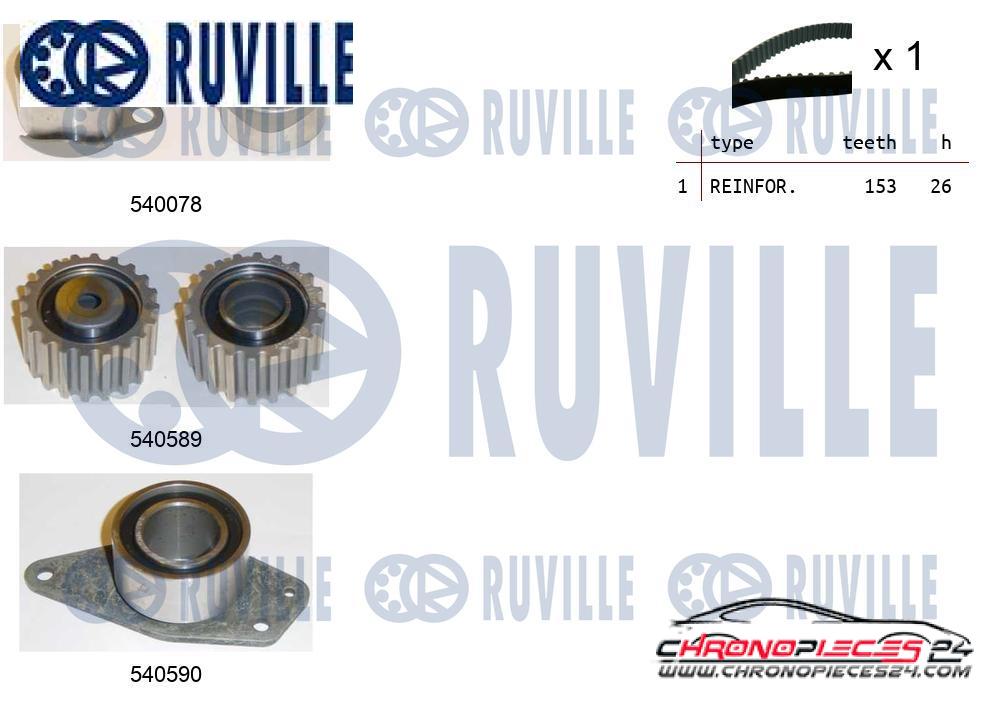 Achat de RUVILLE 550021 Kit de distribution pas chères