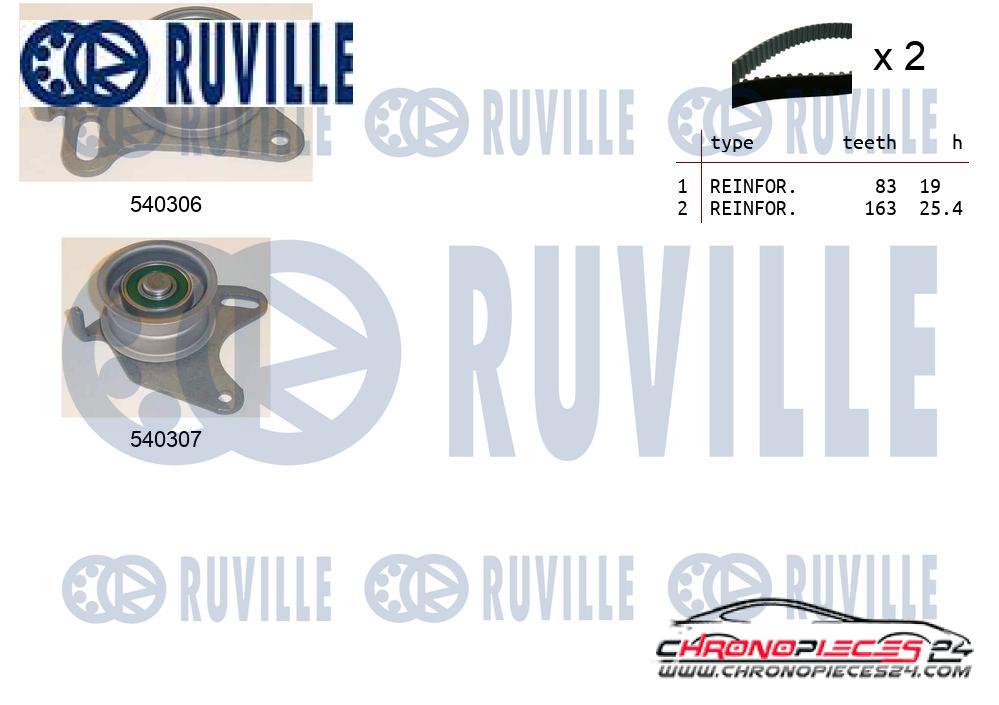 Achat de RUVILLE 550028 Kit de distribution pas chères