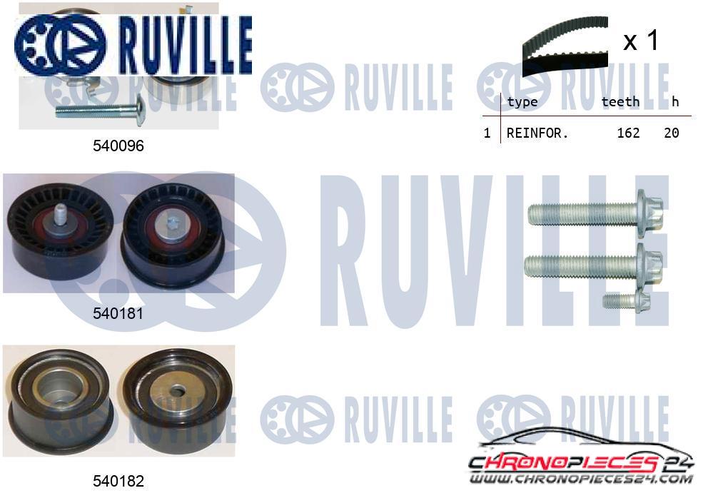 Achat de RUVILLE 550040 Kit de distribution pas chères