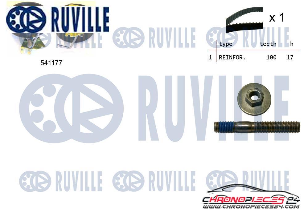 Achat de RUVILLE 550050 Kit de distribution pas chères