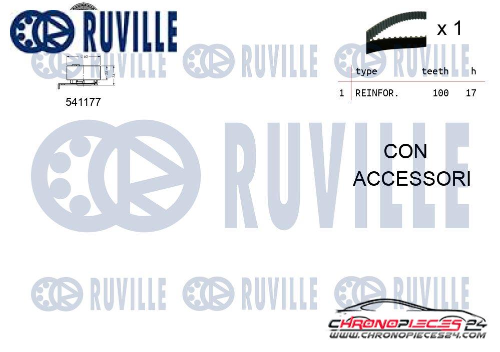 Achat de RUVILLE 550050 Kit de distribution pas chères