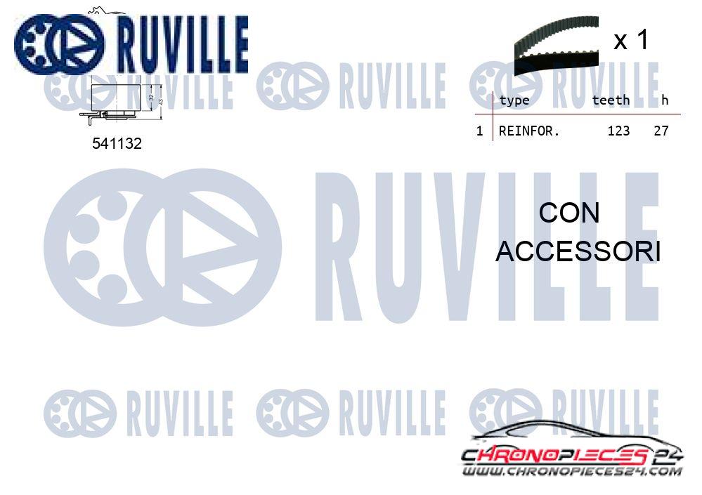 Achat de RUVILLE 550055 Kit de distribution pas chères