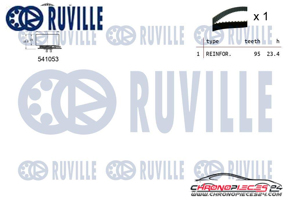 Achat de RUVILLE 550119 Kit de distribution pas chères