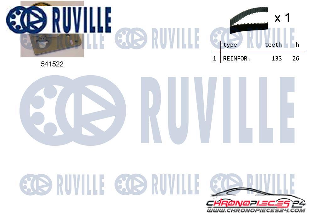 Achat de RUVILLE 550128 Kit de distribution pas chères