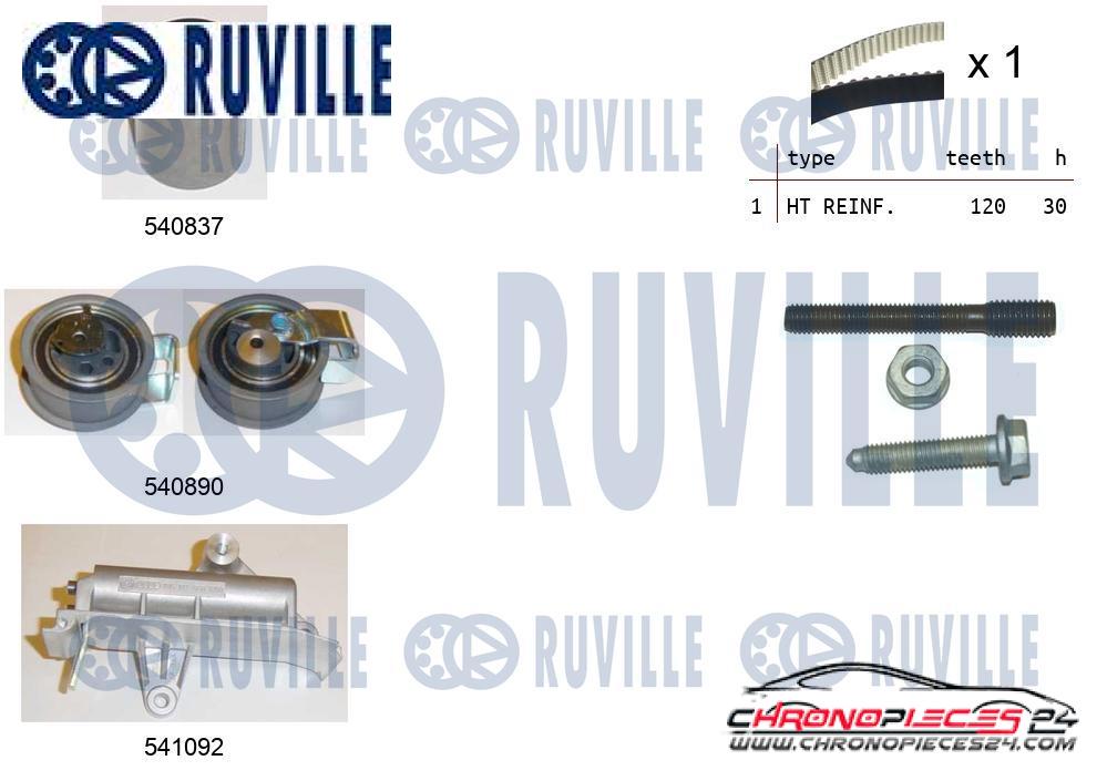 Achat de RUVILLE 550138 Kit de distribution pas chères