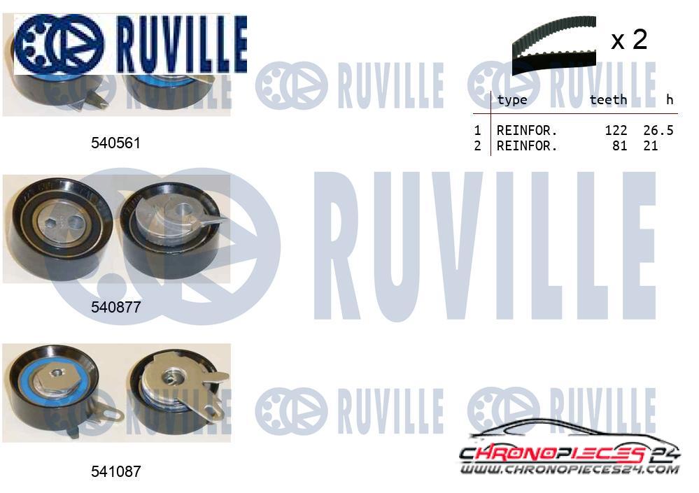 Achat de RUVILLE 550143 Kit de distribution pas chères