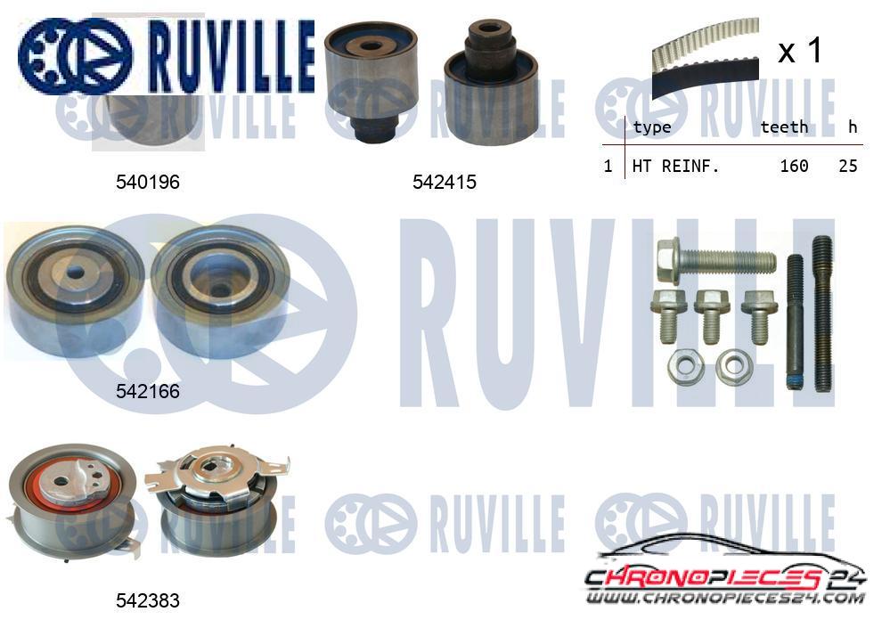 Achat de RUVILLE 550335 Kit de distribution pas chères