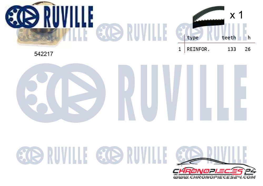 Achat de RUVILLE 550336 Kit de distribution pas chères