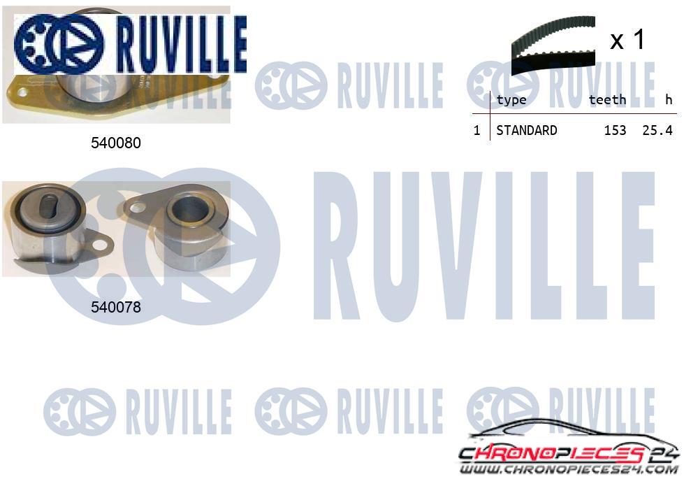 Achat de RUVILLE 550345 Kit de distribution pas chères