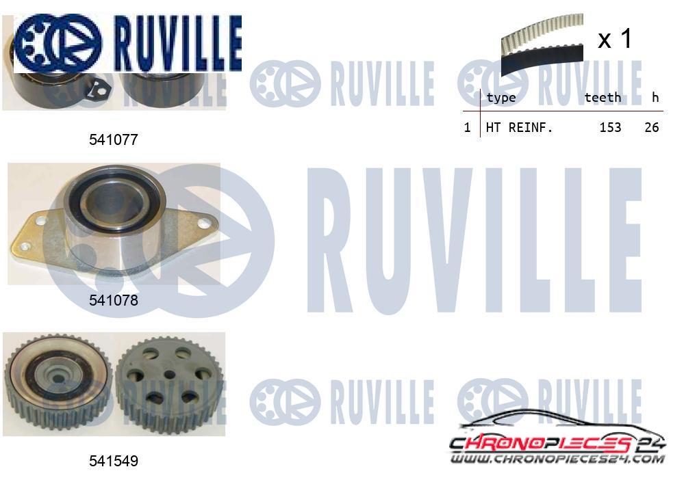 Achat de RUVILLE 550349 Kit de distribution pas chères