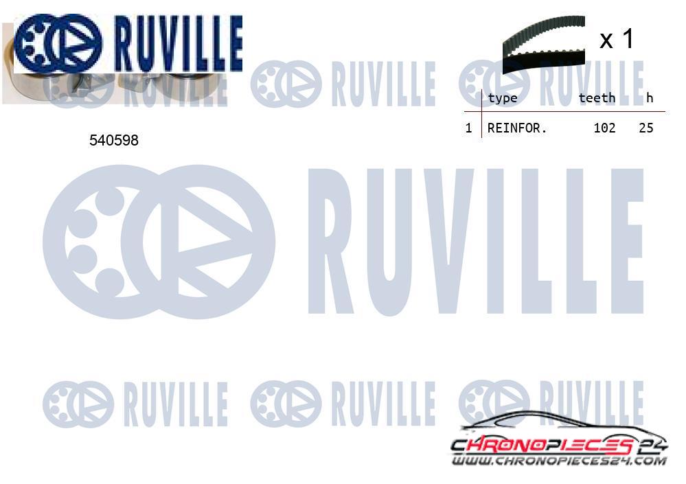 Achat de RUVILLE 550266 Kit de distribution pas chères