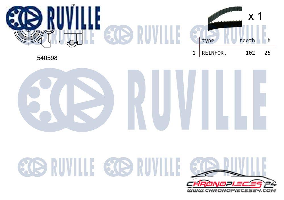 Achat de RUVILLE 550266 Kit de distribution pas chères