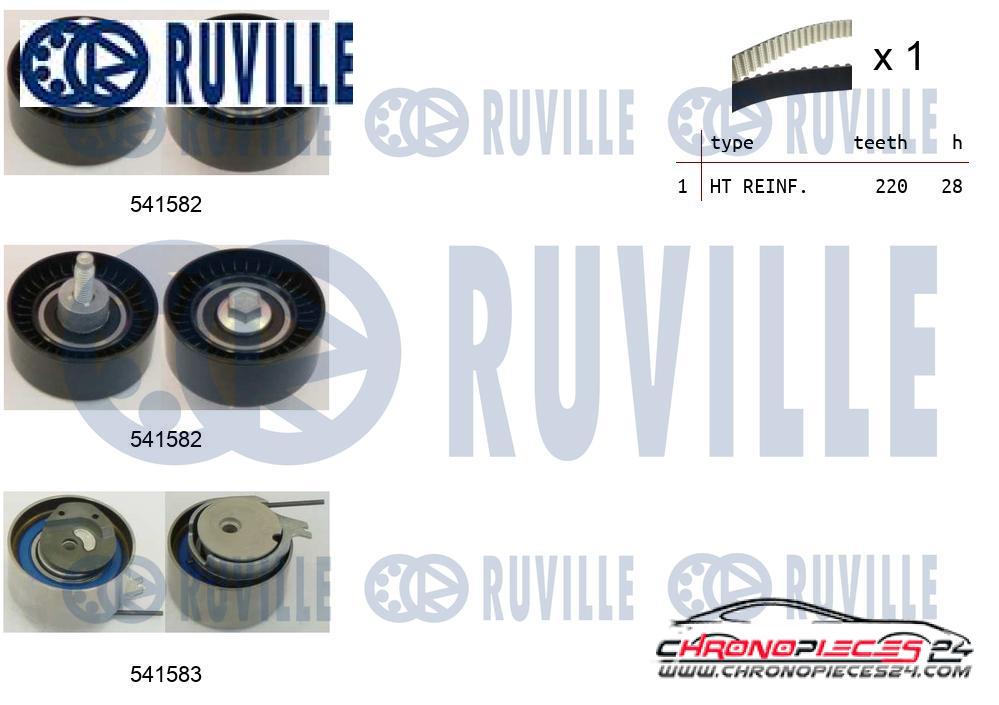 Achat de RUVILLE 550272 Kit de distribution pas chères