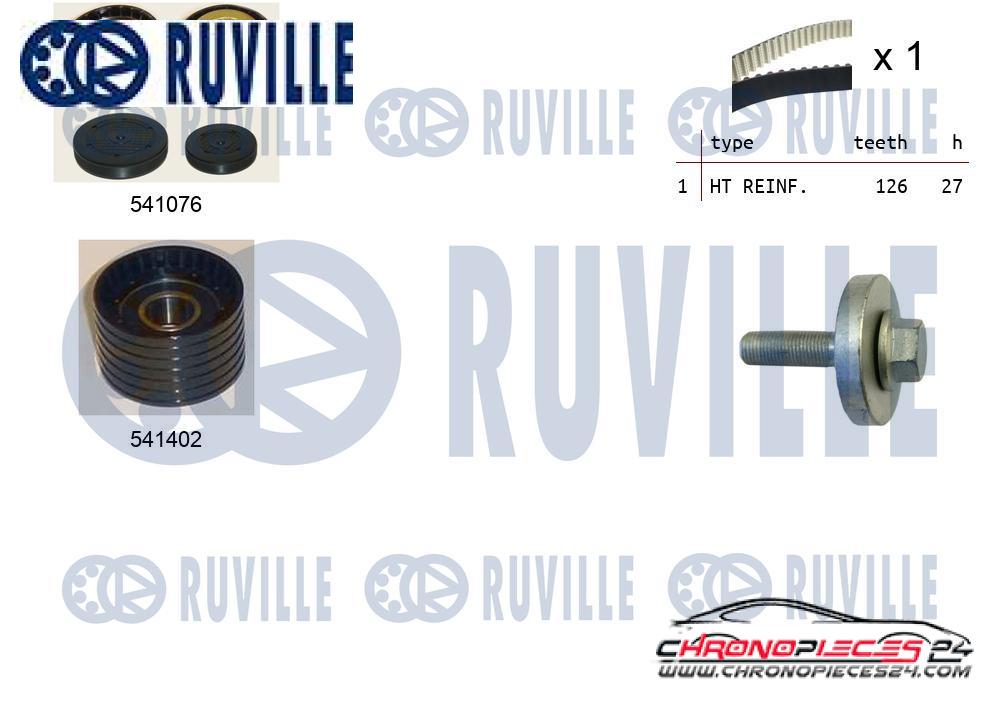 Achat de RUVILLE 550278 Kit de distribution pas chères