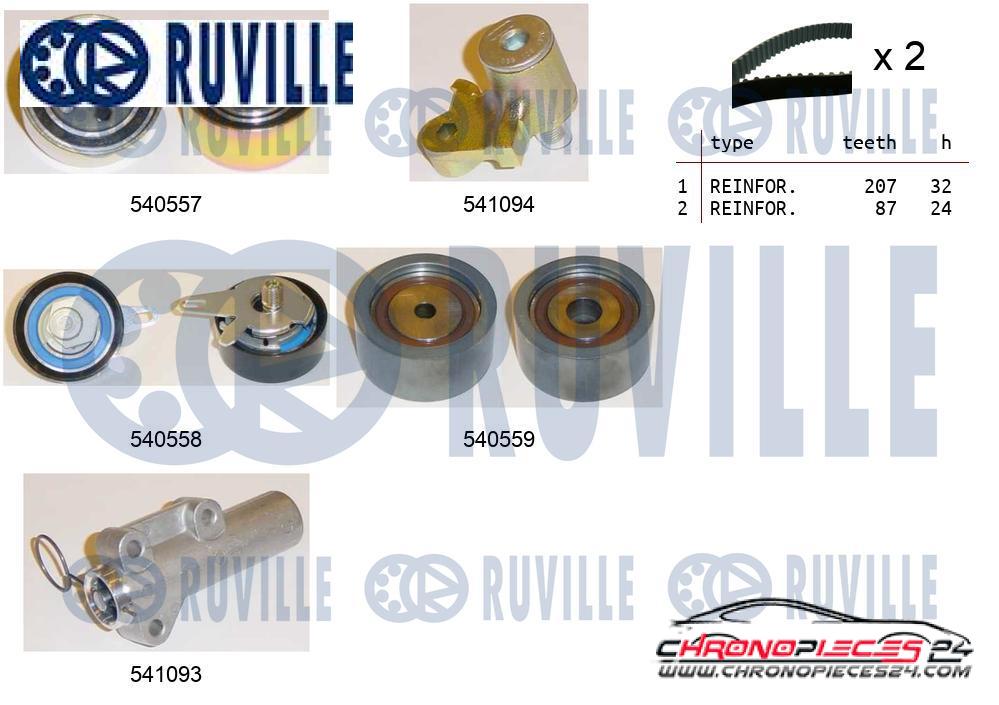 Achat de RUVILLE 550285 Kit de distribution pas chères