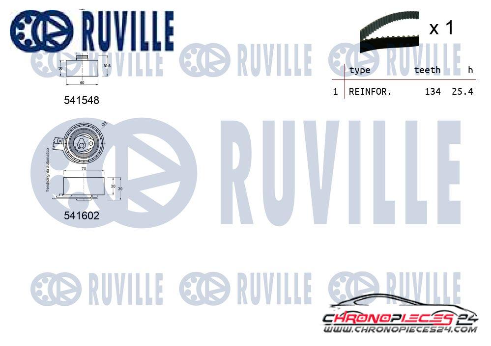 Achat de RUVILLE 550286 Kit de distribution pas chères