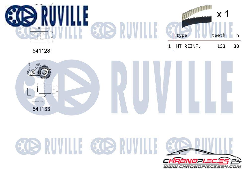 Achat de RUVILLE 550288 Kit de distribution pas chères