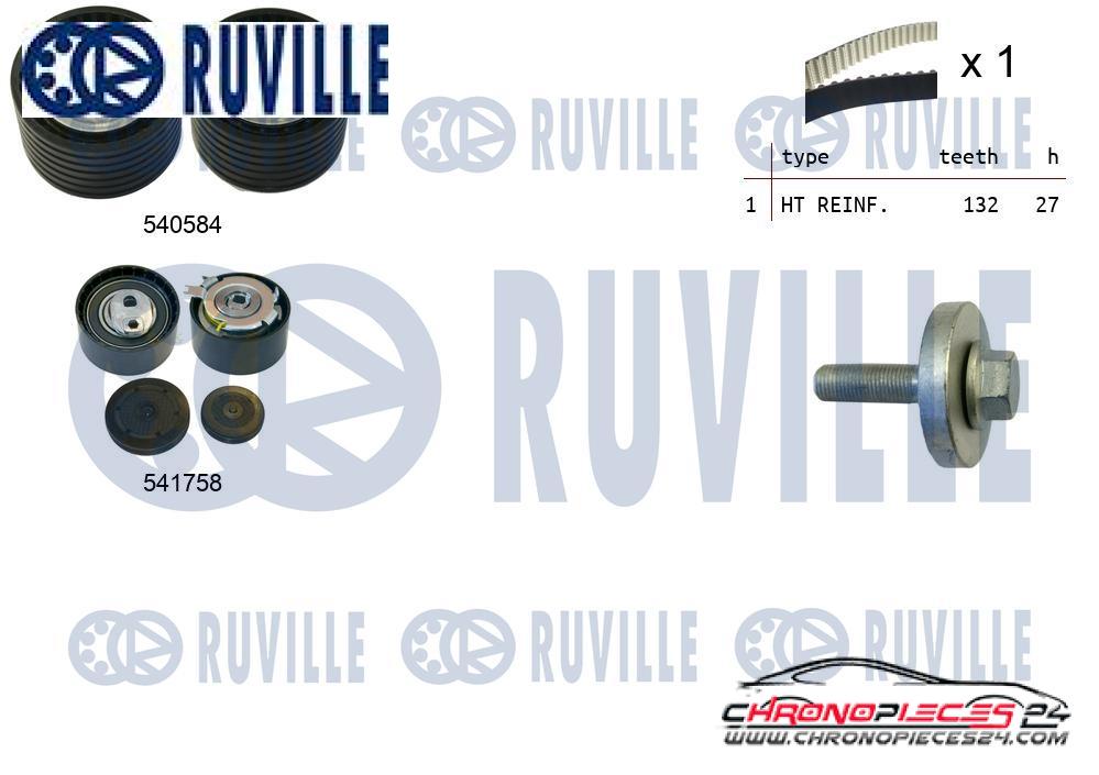 Achat de RUVILLE 550298 Kit de distribution pas chères