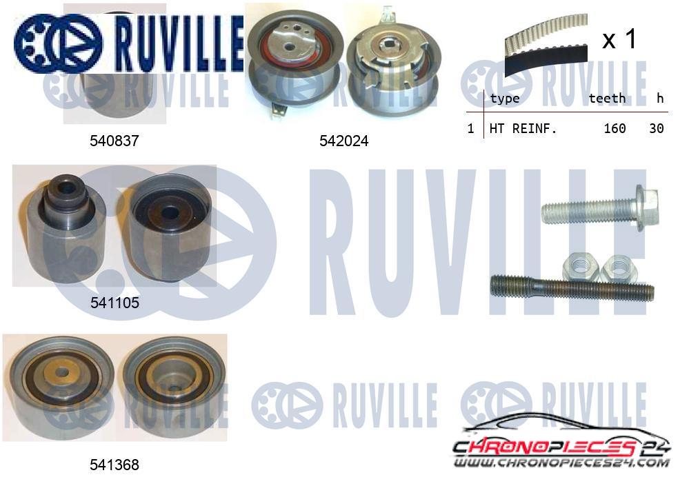 Achat de RUVILLE 550305 Kit de distribution pas chères