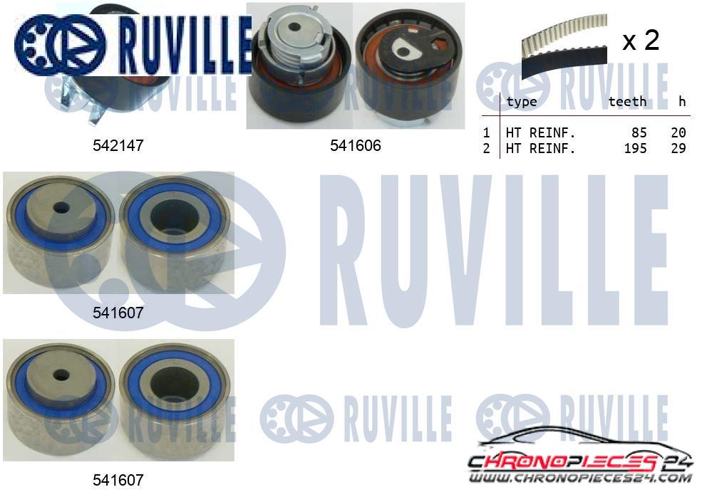 Achat de RUVILLE 550322 Kit de distribution pas chères