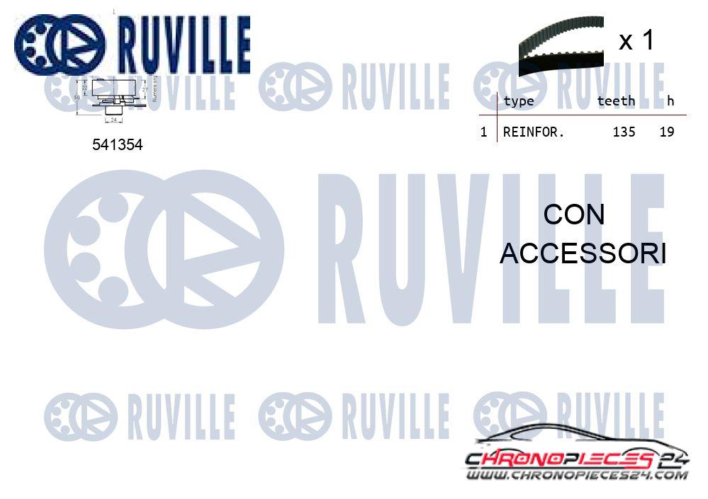 Achat de RUVILLE 550097 Kit de distribution pas chères