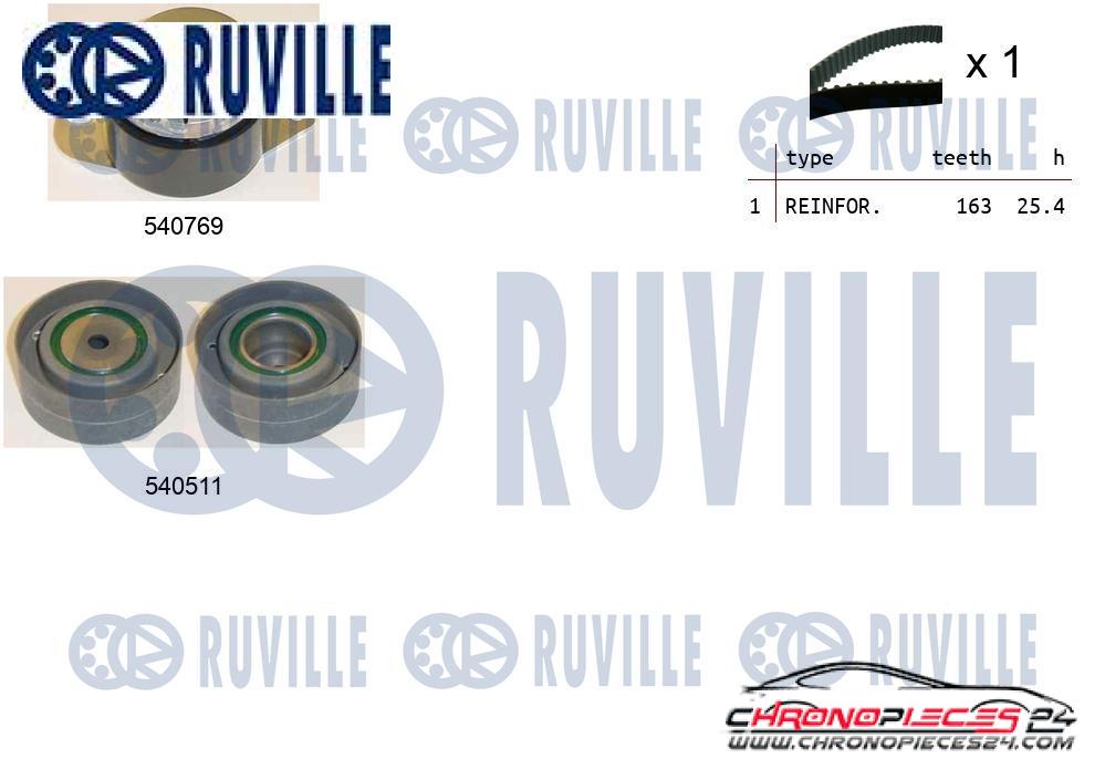 Achat de RUVILLE 550100 Kit de distribution pas chères