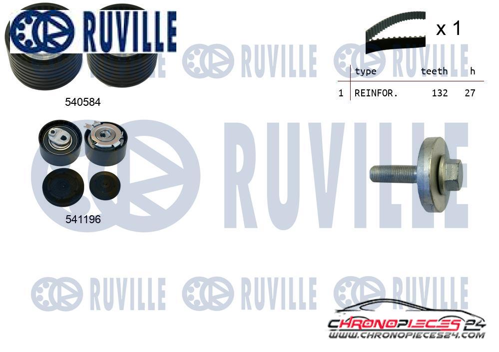 Achat de RUVILLE 550109 Kit de distribution pas chères