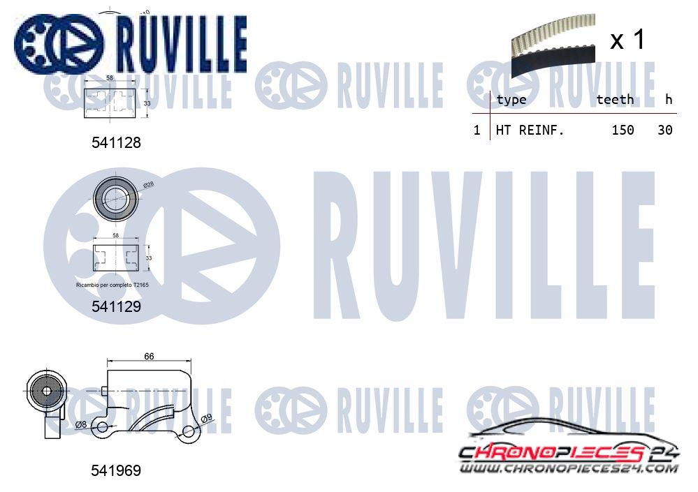 Achat de RUVILLE 550469 Kit de distribution pas chères