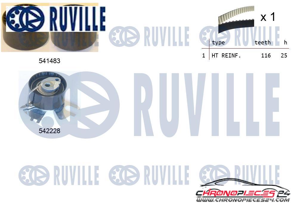 Achat de RUVILLE 550367 Kit de distribution pas chères