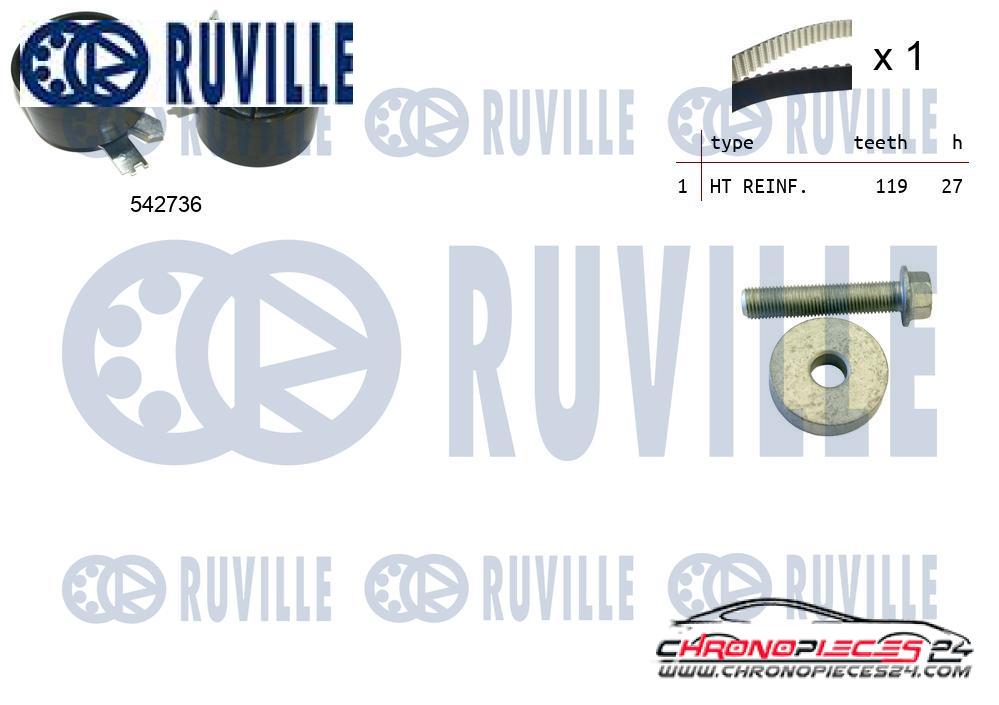 Achat de RUVILLE 550378 Kit de distribution pas chères