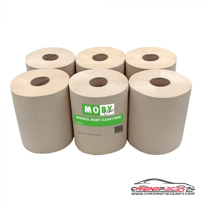 Achat de MOBY MIDI2CF Rouleau de papier Clean Fibre 130 m x 22,5 cm pas chères
