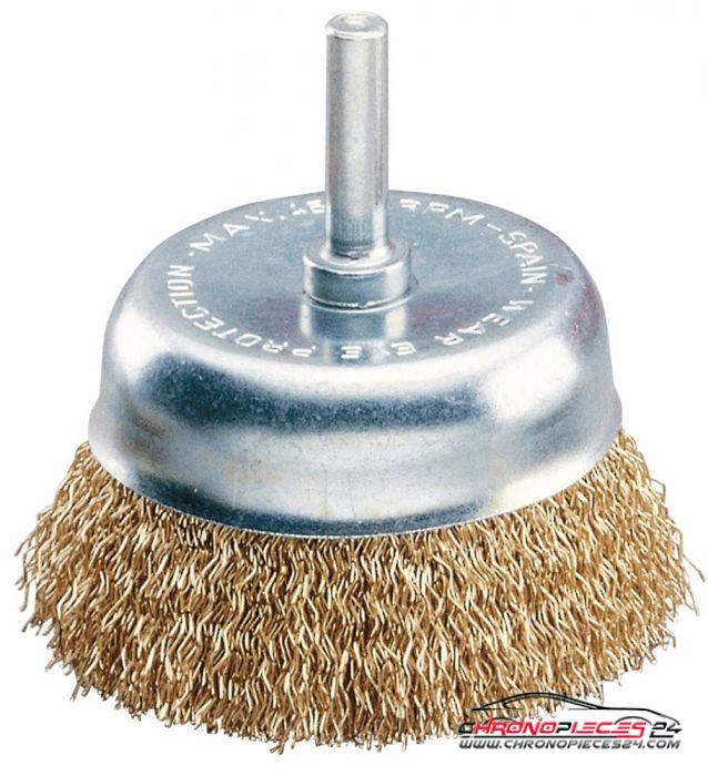 Achat de JAZ BTE 9169 Brosse ronde acier enduit 50 mm 0,20 mm pas chères