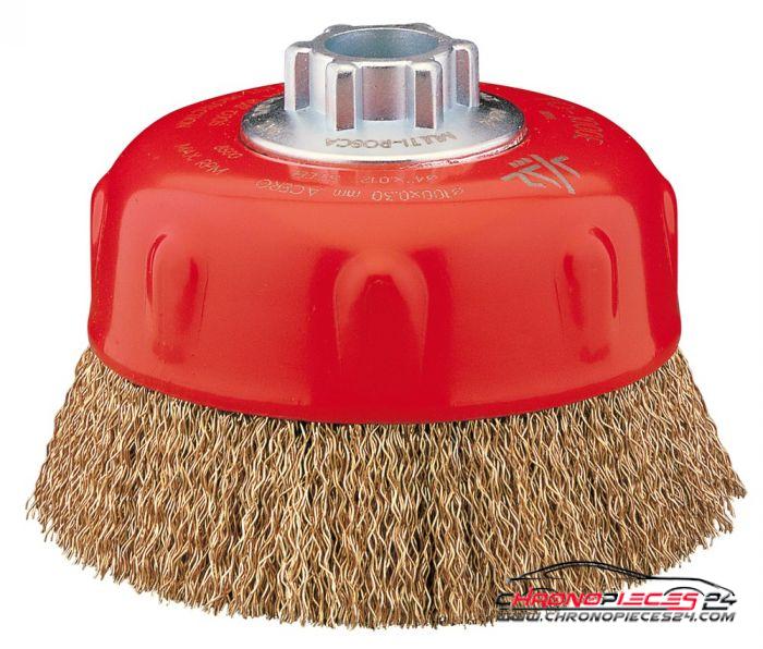 Achat de JAZ TO 0800EM14 Brosse ronde acier enduit 80 mm 0,30 mm pas chères