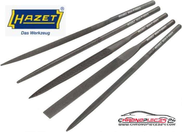 Achat de HAZET 9034P-050/5 Assortiment de limes aiguille 5 pièces pas chères