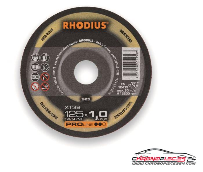 Achat de RHODIU 204619 Disque à tronçonner 115 x 1 mm pas chères