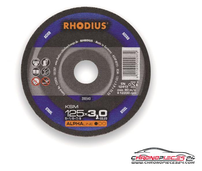 Achat de RHODIU 200550 Disque à tronçonner 230 x 3 mm pas chères