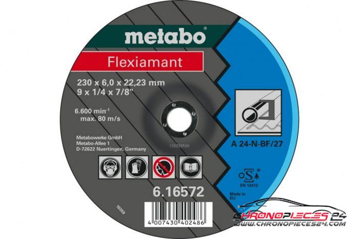 Achat de METABO 616726000 Disque d'ébarbage 115 mm pas chères