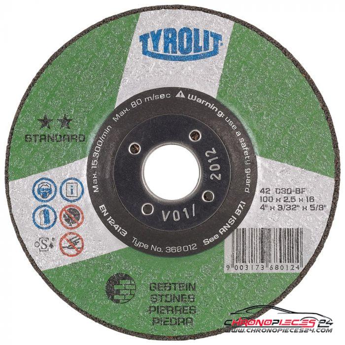 Achat de Tyrolit 367804 Disque à tronçonner Standard, 235 x 3,0 mm pas chères