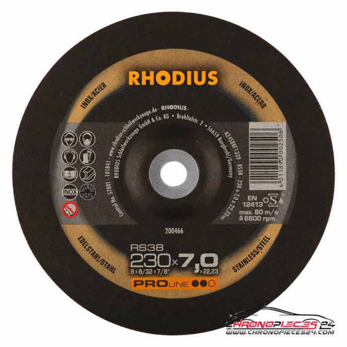 Achat de RHODIU 200466 Disque d'ébarbage 230 mm pas chères