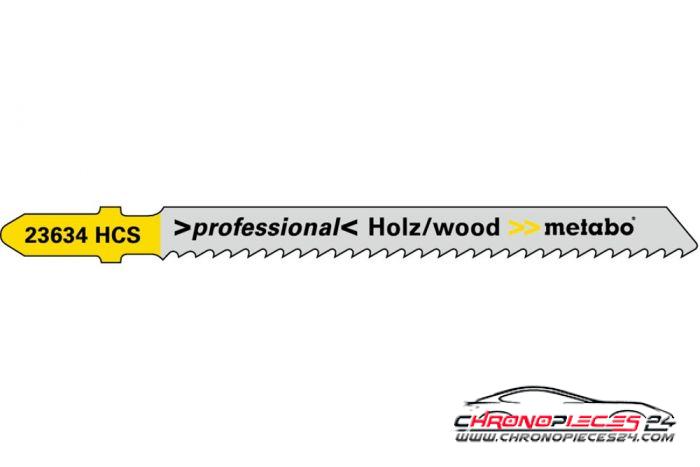 Achat de METABO 623634000 Lame pour scie sauteuse 2,5 mm; 74 mm pas chères