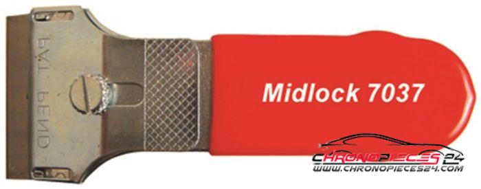 Achat de MIDLOCK 7037 Grattoir d'autocollants 110 x 40 mm pas chères