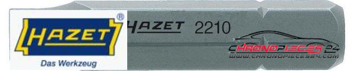 Achat de HAZET 2210-10 Embout à fente 1,2 x 6,5 mm pas chères