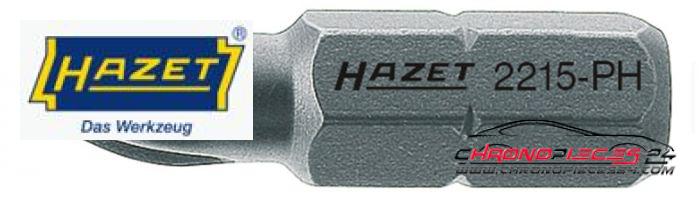 Achat de HAZET 2215-PH2 Embout Phillips 1/4 " PH 2 pas chères