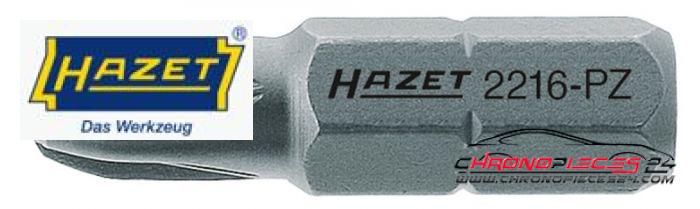 Achat de HAZET 2216-PZ1 Embout Pozidriv 1/4 " PZ 1 pas chères