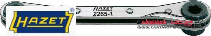 Achat de HAZET 2265-1 Tournevis porte-embouts à cliquet pas chères