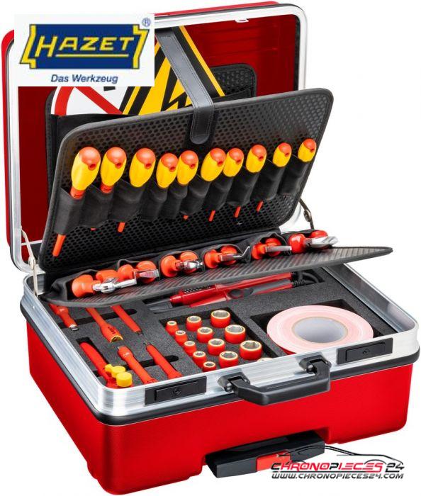 Achat de HAZET 15052 Valise à outils VDE avec assortiment 52 pièces pas chères