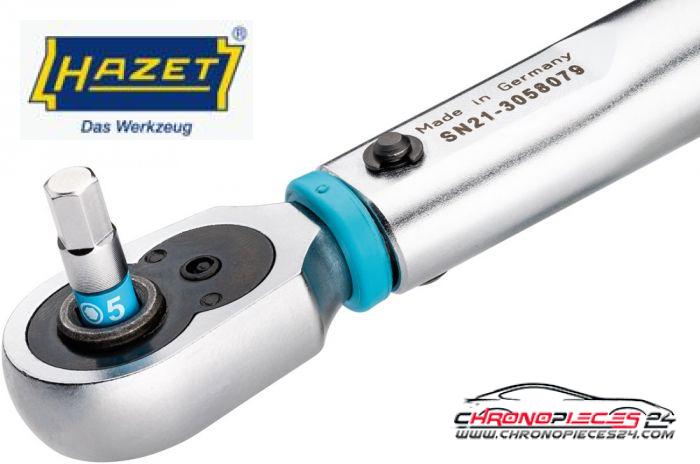 Achat de HAZET 5107B-3CT Clé dynamométrique 1/4 " 1 - 9 Nm pas chères