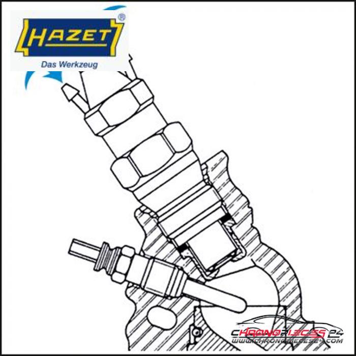 Achat de HAZET 4555N Clé d'injecteur 27 mm pas chères